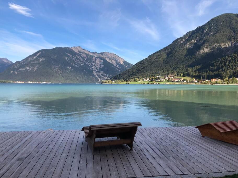 Urban Mountain Splitlevel With Lake View Maurach (Achensee) Exterior foto